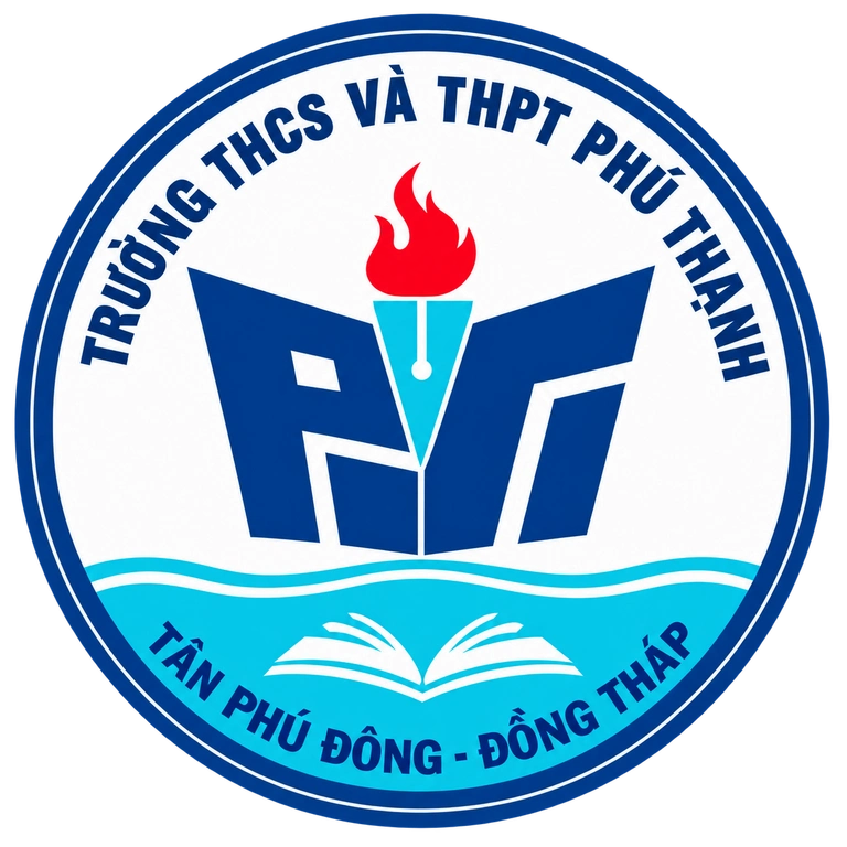 Logo Trường THCS và THPT Phú Thạnh
